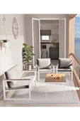 AVVİO Newyork Bahçe Mobilyası 2-1-1 Bahçe Takımı Balkon Takımı Teras Mobilyası - 1