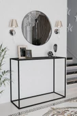 AVVİO SOPHİA CAMLI METAL DRESUAR 40X100 FÜME CAM - 2