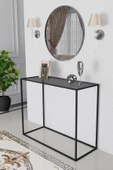 AVVİO SOPHİA CAMLI METAL DRESUAR 40X100 FÜME CAM - 1