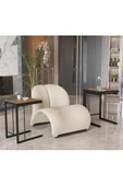 AVVİO YILDIZ Zigon Sehpa, Metal Zigon Sehpa (3 LÜ C ZİGON SEHPA) - 1