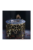 AVVİO Home Açelya Delüx Orta Sehpa-gold - 1