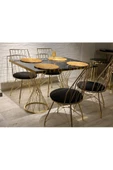 AVVİO 80x120 Belinda 4 Kişilik Mutfak Masası Takımı thumbnail 1