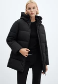 Mango Kapüşonlu kapitone anorak - 1
