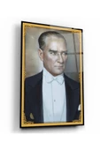Atatürk Dekoratif ve Modern Cam Tablo - 1