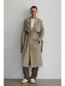 Suud Collection Haki Re-edition 1980 Trençkot - 1