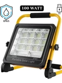 Güneş Enerjili Solar Şarj Edilebilir 4 Modlu Acil Durum LED Paneli  AA186 - 2