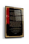 Gençliğe Hitabe Dekoratif ve Modern Cam Tablo - 1