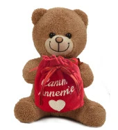 Anner Günü Özel:Çikolatalı "Canım ANNEMe" Temalı Sevimli BOZ Ayı - 3