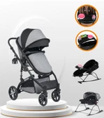 Maxi Taxi Fast Pro Completto 4 İN 1 Travel Sistem Bebek Arabası Gri - 1