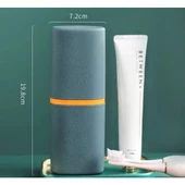 Seyahat Tipi Diş Fırçası ve Macun Saklama Kabı - 4