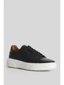 Lufian TOMMY 111230187 Siyah-Beyaz Erkek Günlük Sneakers - 1