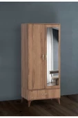 Onurdesign 2 Kapaklı Dolap Ceviz - 1