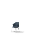 Onurdesign Neyran Sandalye Ahşap Kasa Demonte Metal Ayaklı Kapitoneli Sandalye - 1