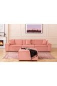Onurdesign Pink Köşe Koltuk Takımı - 2