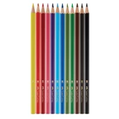 Faber-Castell Karton Kutu Tam Boy Kuru Boya 12 Renk - 2