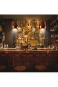 Onurdesign Rustik Retro Ofis Cafe Restorant Ahşap Fıçı Avize - 4