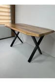 Onurdesign Ceviz Kaplamalı Yemek Masa - 2