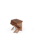Onurdesign Ahşap 4lü K Zigon Sehpa - 1