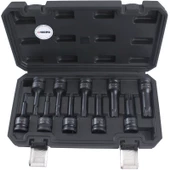 Lokma Set Havalı Uzun Torx 1/2 - 10 Parça (T20-T80) - 2