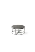 Onurdesign Sosa Metal Crom Füme Aynalı Yuvarlak Orta Sehpa 4+1 - 2