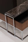 Onurdesign Taç Ceviz Orta Sehpa - 4