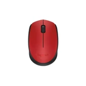 Logitech M171 Kablosuz Mouse Kırmızı, 910-004641 - 1