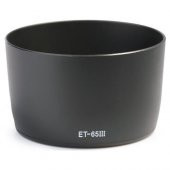 Canon 85MM F / 1.8 USM-Canon 100MM F / 2.0 USM Lens için ET-65 III Parasoley thumbnail 1