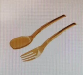 SAMBONET SERVİS SETİ 2 Lİ ALTIN 30 CM - 1