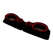 Volkswagen Crafter-Mercedes Sprinter Uyumlu Turuncu Halkalı Pandizot Oval 6x9 cm thumbnail 1