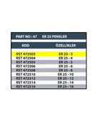 ER25 3MM CNC PENSİ - 2