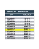 ER40 14MM CNC PENSİ - 2