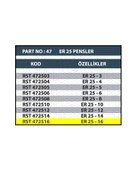 ER25 16MM CNC PENSİ - 2