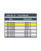 ER25 4MM CNC PENSİ - 2