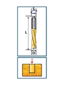 5x70 SOL ÇOKLU DELİK MATKABI (DÜZ/YARIM DELİK) - 2