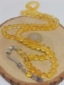 Sitrin Taşı Koyu Renk 99luk Tesbih 8mm (4713) thumbnail 6