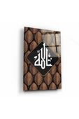 Dini Motif Dekoratif ve Modern Cam Tablo - 1
