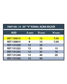 RESİSTE 6x15MM V KANAL AÇMA BIÇAĞI thumbnail 3