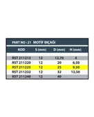 RESİSTE 25MM CNC MOTİF BIÇAĞI - 3