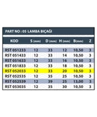 20MM LAMBA BIÇAĞI Z3 (3 AĞIZLI) - 3