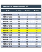 16MM TARAMA / KANAL AÇMA BIÇAĞI - 3