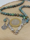 Afrika Turkuazı Taşı 99luk Tesbih 6mm (3874) thumbnail 3