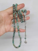 Afrika Turkuazı Taşı 99luk Tesbih 6mm (3874) thumbnail 5