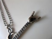 Rigel Store Kurukafa Motifli Gitar Kolyesi - 4