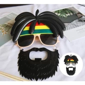 Rasta Peruklu Bob Marley Parti Gözlüğü - 4