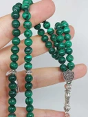 Malakit Taşı 99luk Tesbih 6mm (4965) thumbnail 2