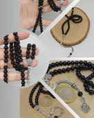 Turmalin Taşı 99luk Tesbih 6mm (4724) thumbnail 1