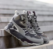 Puma Trinity Mid Hybrid L Gri Erkek Spor Bot - 393985 10 - 11