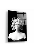 Medusa Dekoratif ve Modern Cam Tablo - 1
