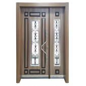 TEZ-0143 Eskitme Kasalı Kabartmalı Model Apartman Giriş Kapısı, Dış Mekan Kapısı - 1