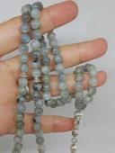 Labradorit Taşı Açık Renk 99luk Tesbih 6mm (17095) thumbnail 2